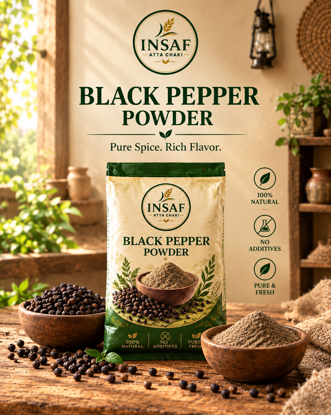 Black Pepper Powder