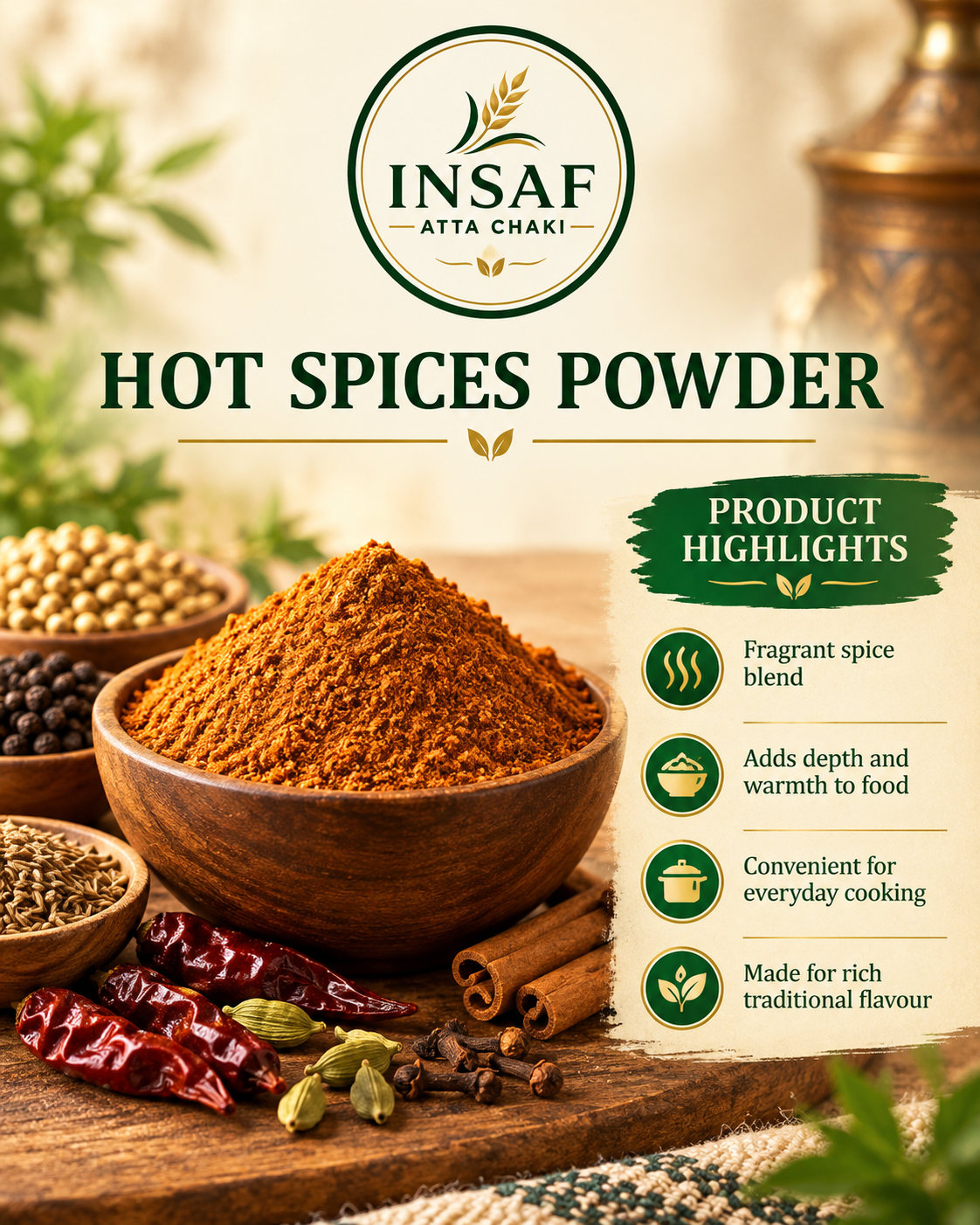 Hot Spices Powder